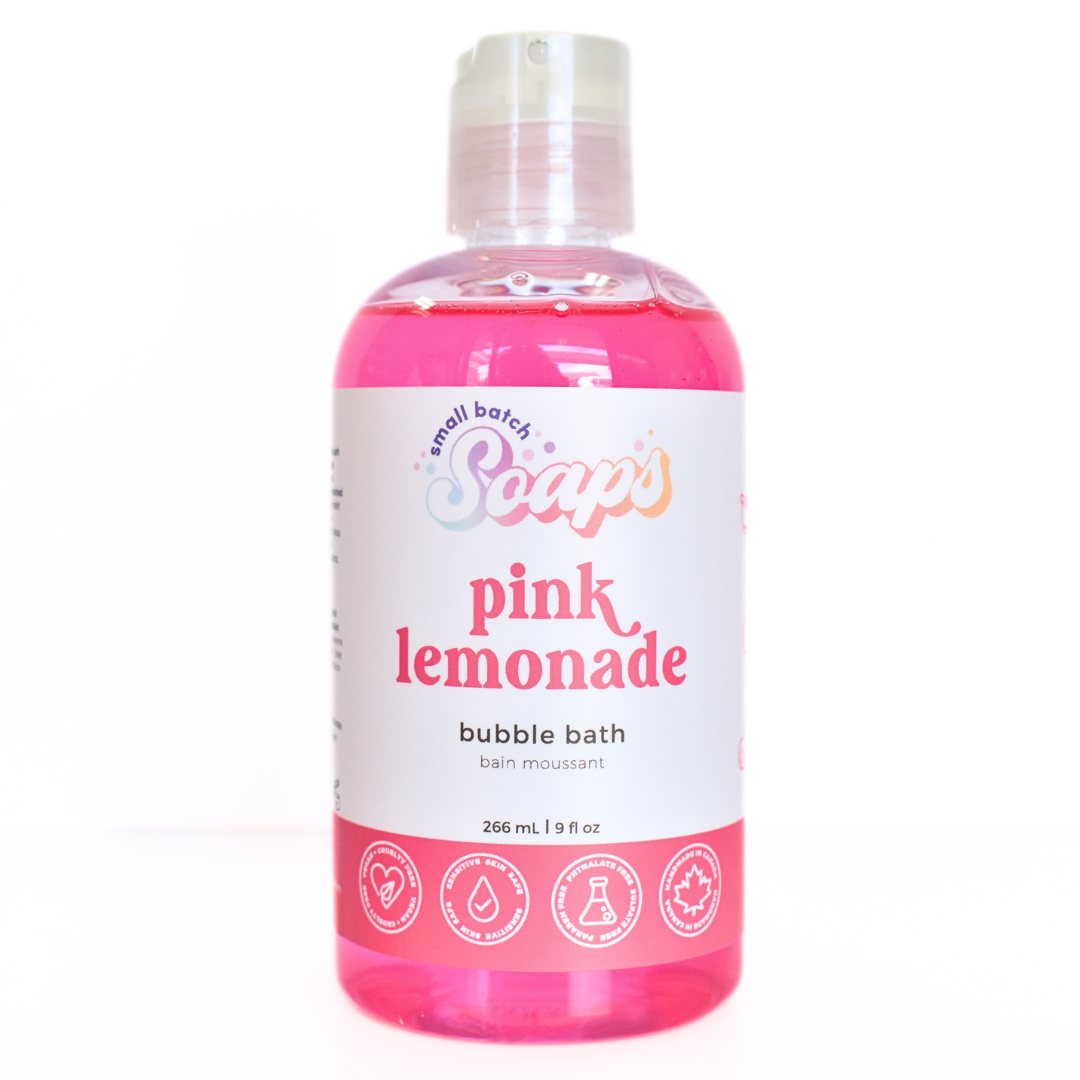 Pink Lemonade Bubble Bath - Small Batch Soaps