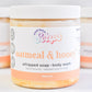 Oatmeal & Honey Whipped Soap - Small Batch Soaps
