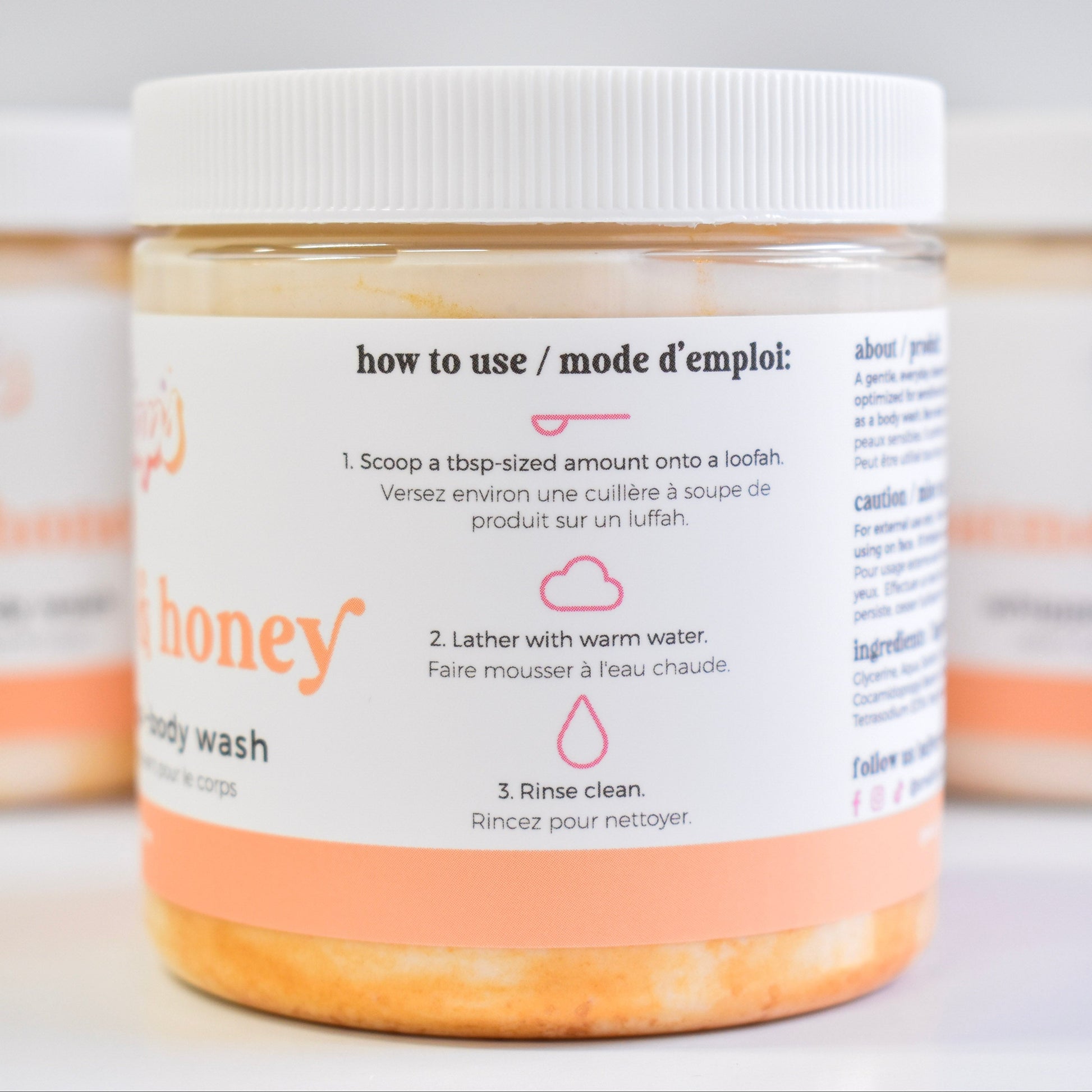 Oatmeal & Honey Whipped Soap - Small Batch Soaps