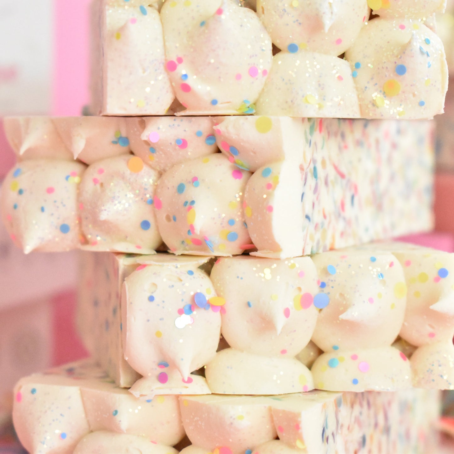 Confetti Cake Bar Soap - Small Batch Soaps