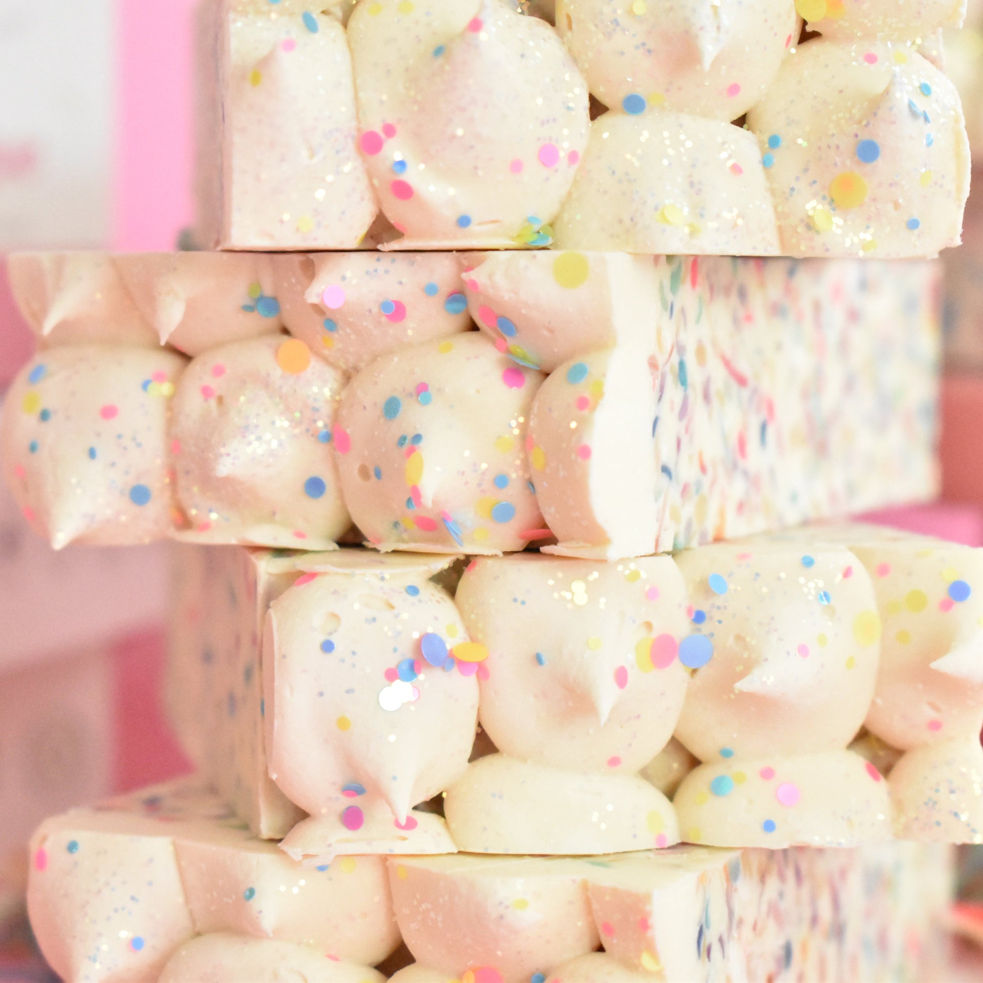 Confetti Cake Bar Soap - Small Batch Soaps