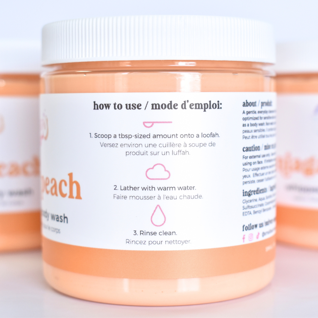 Niagara Peach Whipped Soap - Summer Scent - Small Batch Soaps