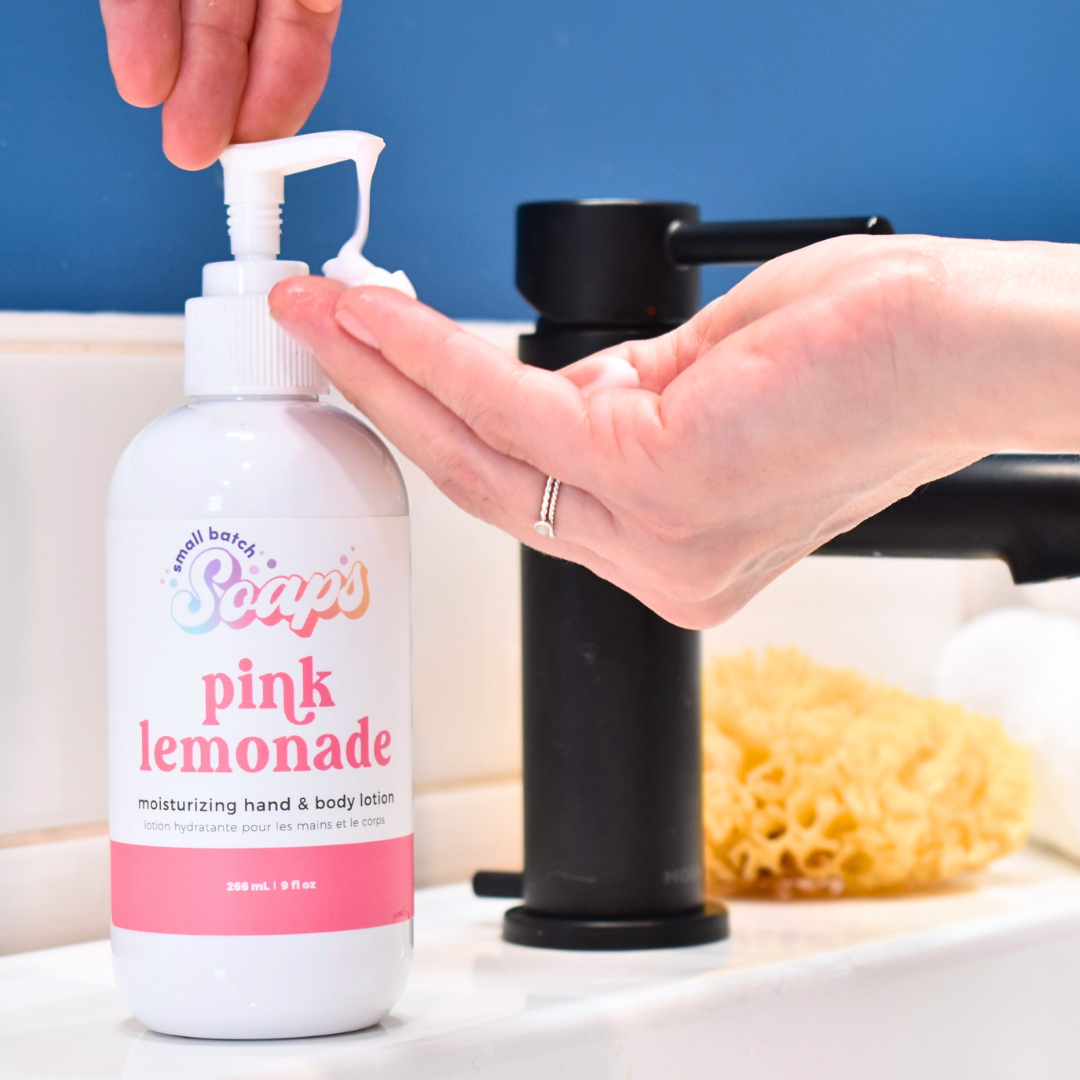 Pink Lemonade Moisturizer - Small Batch Soaps