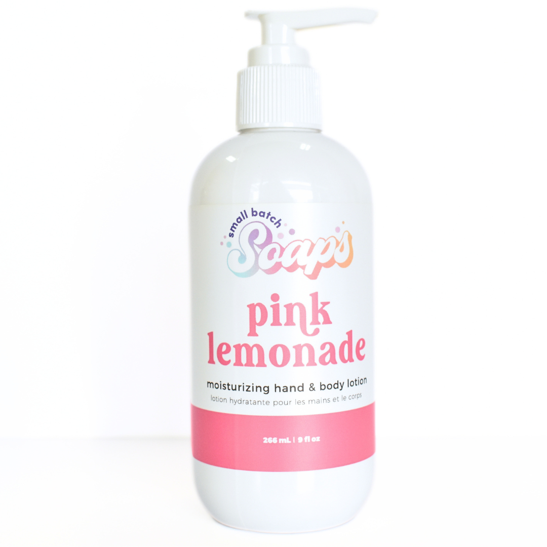 Pink Lemonade Moisturizer - Small Batch Soaps