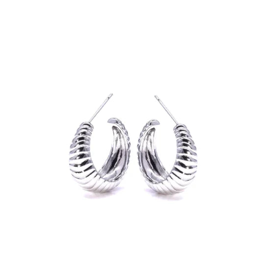 Silver Earrings - Small Batch Soaps