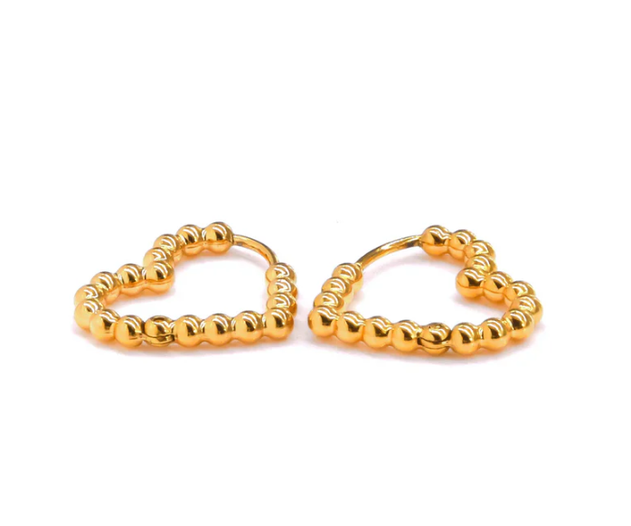 Gold Earrings - Small Batch Soaps