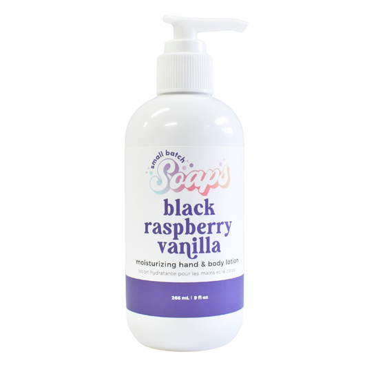 Black Raspberry Vanilla Moisturizer - Small Batch Soaps