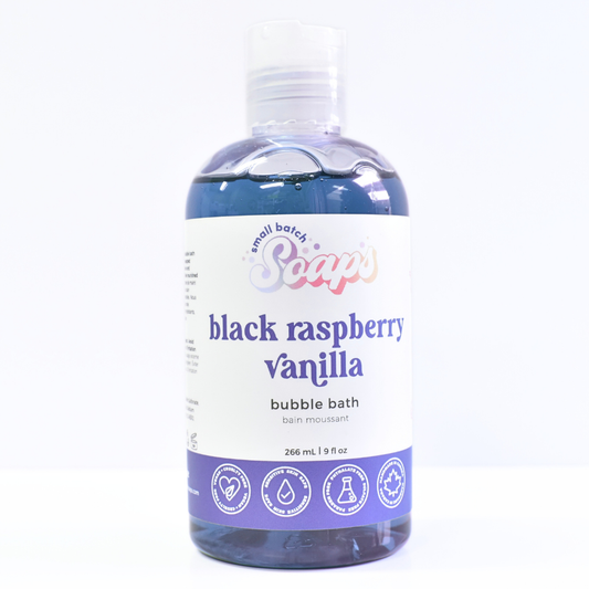 Black Raspberry Vanilla Bubble Bath - Small Batch Soaps