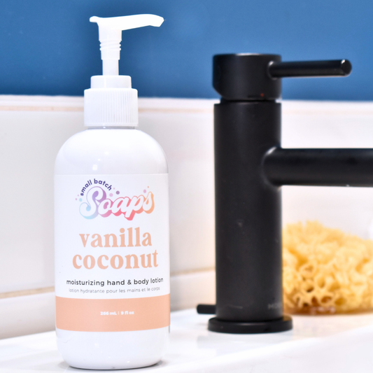 Vanilla Coconut Moisturizer - Small Batch Soaps