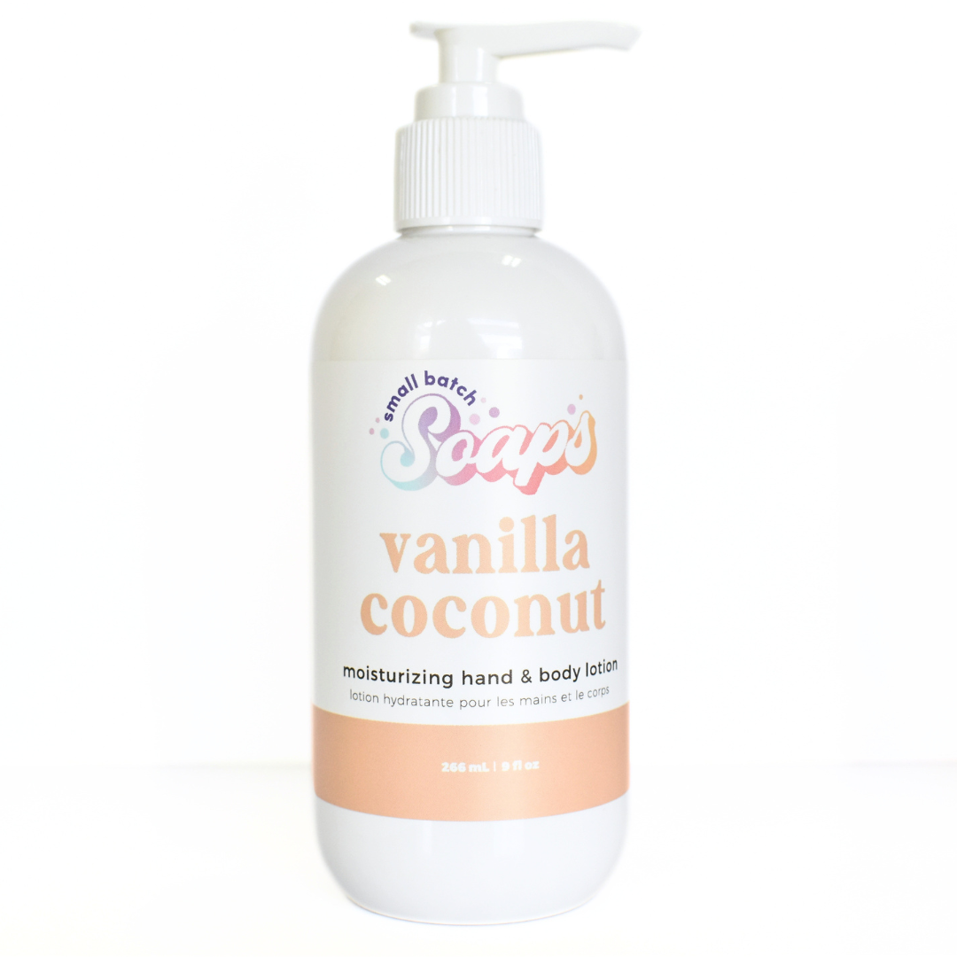 Vanilla Coconut Moisturizer - Small Batch Soaps