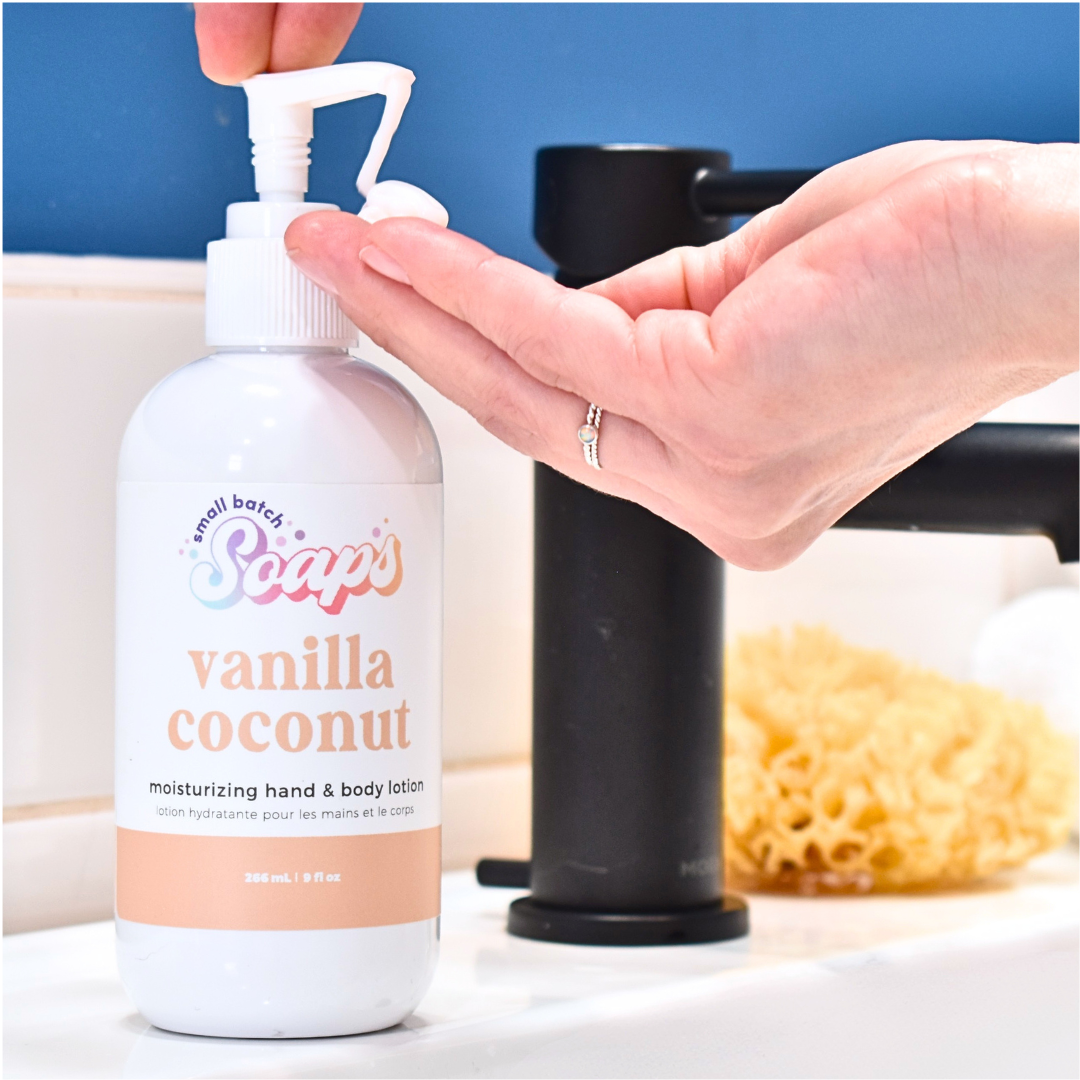 Vanilla Coconut Moisturizer - Small Batch Soaps