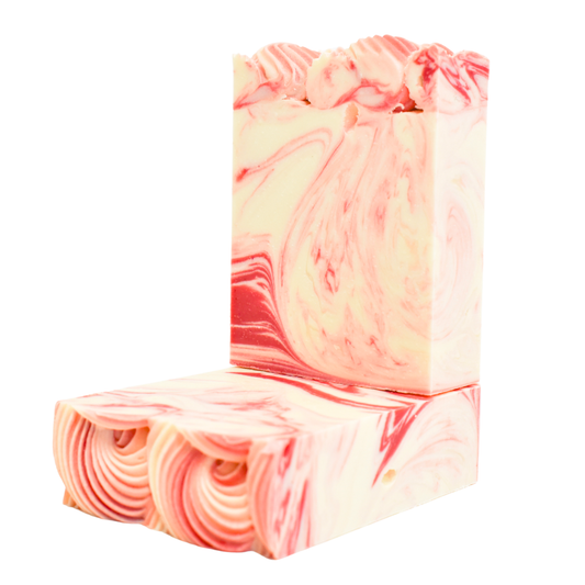 Candy Cane Bar Soap - Small Batch Soaps