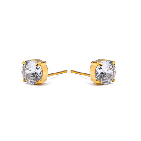 Gold Earrings - Small Batch Soaps