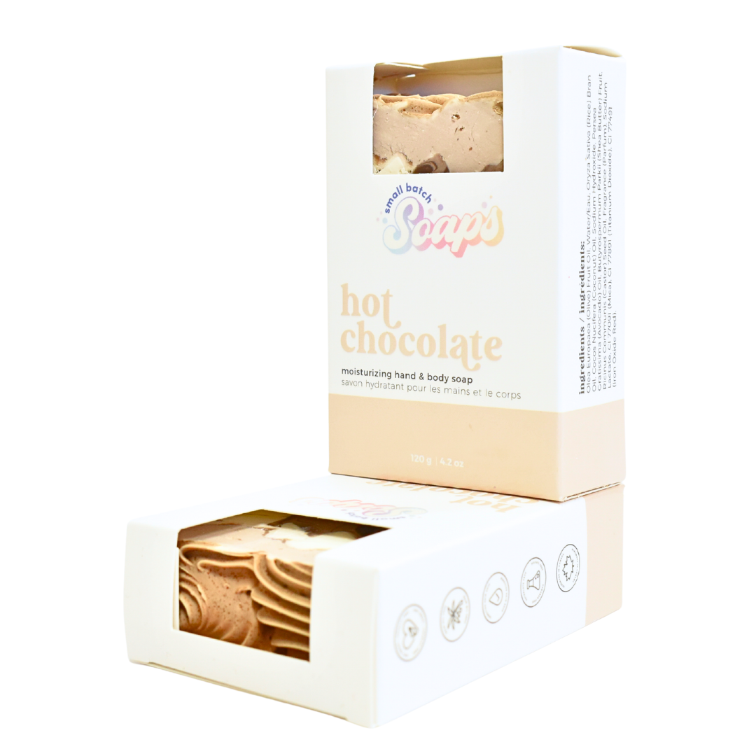 Hot Chocolate Bar Soap - Small Batch Soaps