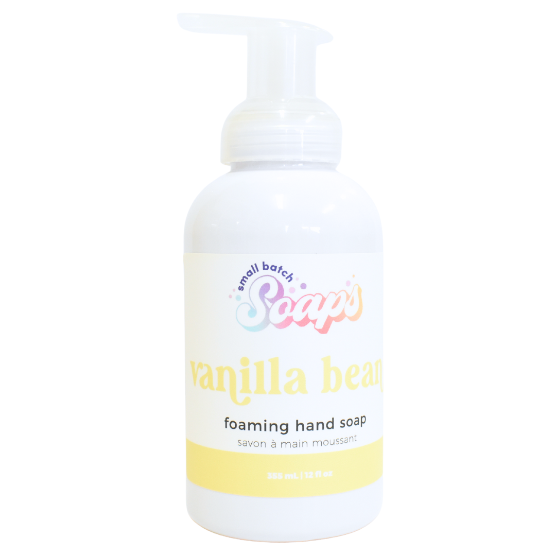 Vanilla Bean Foaming Hand Soap - Small Batch Soaps