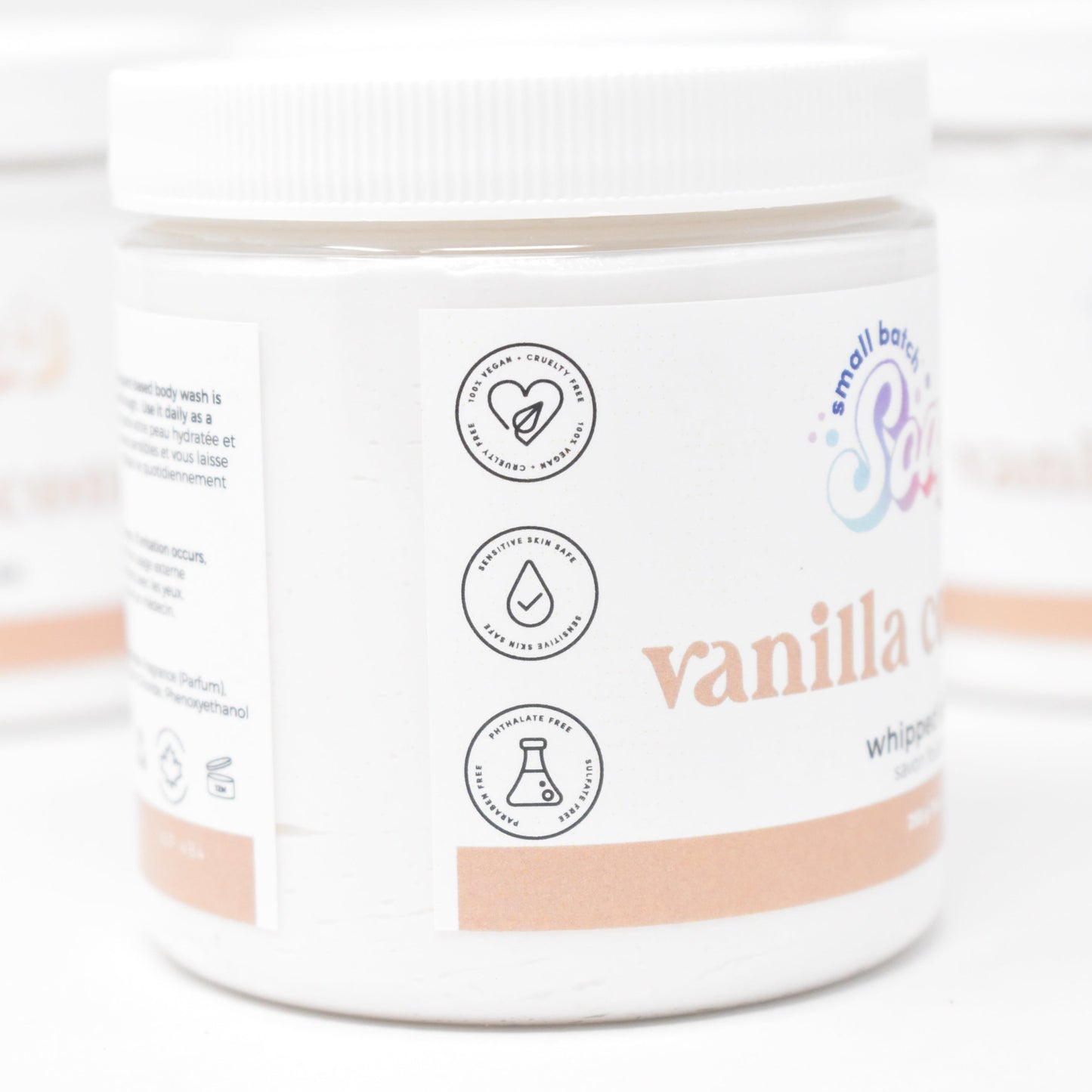 Vanilla Coconut Whipped Soap - Small Batch Soaps